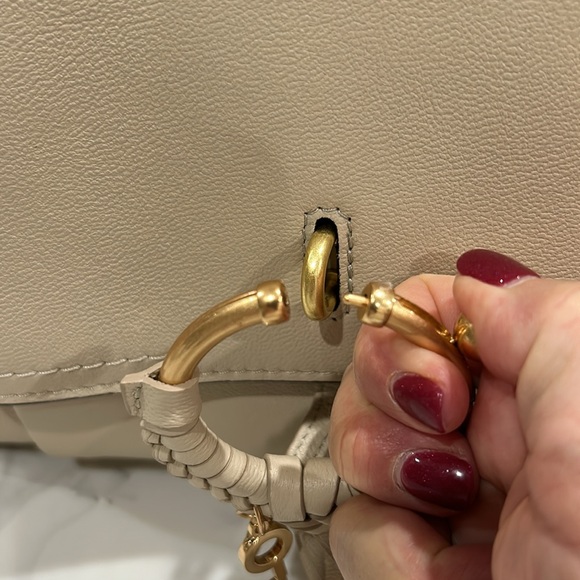 NWT See By Chloe Cement Beige Crossbody - Picture 10 of 16